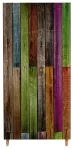 Riidekapp Kalune Design Stil 726, eriv&auml;rviline/sonoma tamm v., 90 cm x 52 cm x 192 cm