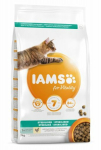 Kuiv kassitoit IAMS For Vitality Sterilized, kanaliha, 3 kg