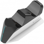 Laadija Savio GCS-01 Gamepad Charging Station, valge v./must v.