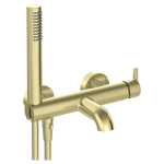 Vannisegisti koos du&scaron;ikomplektiga Deante Silia BQS_R11M, kuldne v.