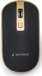 Juhtmevaba arvutihiir Gembird MUSW-4B-06_BG, nano usb, kuldne v./must v.