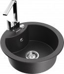 K&ouml;&ouml;givalamu Mexen Diego 6512-76-670300-00, graniit, 48.8 cm x 48.8 cm x 16.7 cm, must/kroom