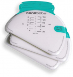 Kotid rinnapiima hoidmiseks Nanobebe Storage Bag Refills, 150 ml, 0 kuud, plastik, l&auml;bipaistev