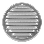 Ventilatsioonirest Europlast MR125ZN, metall, 125 mm