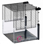 Puur n&auml;rilistele Ferplast Multipla Hamster Base Extension, 37.5 cm x 37.5 cm x 41 cm, must v.