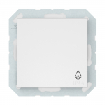 Nupp Vilma QR1000, 1 sl., matt valge