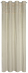 &Ouml;&ouml;kardin ZKPQ-03, kuld v./kreemjasvalge, 140 cm x 250 cm