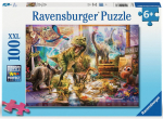 Pusle Ravensburger Dinosaurs, 49 cm x 36 cm, 100 tk, mitmev&auml;rviline