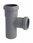 Kolmik sisekanalisatsioonile Magnaplast HTplus, 40 mm x 40 mm, 87 &deg;
