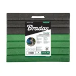 P&otilde;lvekaitsed aiat&ouml;&ouml;deks Bradas POD200BG, 40 cm, plastik, must v./roheline v.