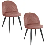 Toolide komplekt Akord SJ.077, matt, roosa v., 43 cm x 46 cm x 77 cm, 2 tk
