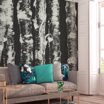 Fototapeet Artgeist Stately Birches, 70 cm x 100 cm
