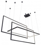 Valgusti rippuv AZzardo Metric AZ2914, LED, 3000 &deg;K, 3 x 45 W, must v.