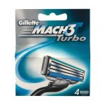 Žiletitera Gillette Mach3 Turbo P08M118, 4 tk