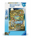 Pusle Ravensburger Reptiles, 49 cm x 36 cm, 200 tk, mitmev&auml;rviline