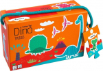 Pusle 3in1 Barbo Toys Dino, 27 tk, mitmev&auml;rviline