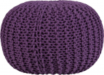Tumba Beliani Conrad, violetne v., 50 cm x 50 cm x 35 cm