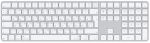 Juhtmevaba arvutiklaviatuur Apple Magic Keyboard With Touch ID MXK73RS/A, EN/RU, valge v.