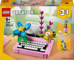 Konstruktor LEGO&reg; Creator 3in1 Kirjutusmasin lilledega 31169, 363 tk