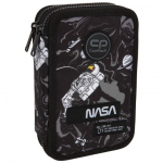 Pinal, koos tarvikutega CoolPack Jumper 2 Nasa, 19.5 cm x 12.5 cm, valge/must/hall