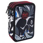 Pinal, koos tarvikutega CoolPack Jumper 3 Street Art, 19.5 cm x 12.5 cm, valge/must/punane