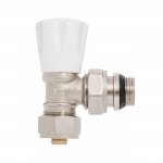 Ventiil Invena CZ-54-K16-J, nurk, 1/2"