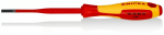 Lame kruvikeeraja Knipex 98 20 40 SL, lame, isoleeritud, 20.2 cm