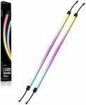Lisa, led riba Corsair LS430 Aurora RGB, must v./mitmev&auml;rviline