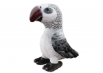 Pehme m&auml;nguasi papagoid, hall, 20 cm