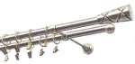 Kardinapuu komplekt Olimp Genua, 180 cm, &Oslash; 19 mm, antiikne kuld v.
