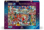 Pusle Ravensburger Christmas No29 Santas Steam Train Grotto, 50 cm x 70 cm, 1000 tk, mitmev&auml;rviline