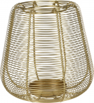 K&uuml;&uuml;nlahoidja, raud, 21 cm, kuldne