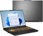 S&uuml;learvuti Asus TUF Gaming F16 FX607VU-I5165W 90NR0N06-M00470, Intel Core 5 210H, 16 GB, 512 GB, 16 ", Nvidia GeForce RTX 4050, must v., en