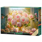 Pusle Castorland Art Collection Hot Summer Peonies 105472, 47 cm x 68 cm, 1000 tk, mitmev&auml;rviline