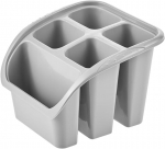 S&ouml;&ouml;giriistade alus Keeeper Pino, 16 cm x 16 cm x 12 cm, plastik, hall v.