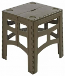 Matkalaud Garden4you Timo M, oliiv v., 44.5 cm x 55 cm x 46.5 cm
