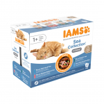 Kassi m&auml;rgtoit IAMS Delights Sea Collection, kalaliha/l&otilde;he/tuunikala, 0.085 kg, 12 tk