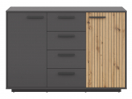 Kummut Lukas, pruun v./hall v., 95.5 cm x 139 cm x 40.5 cm
