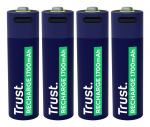 Laetav aku Trust, AA, 1700 mAh, 4 tk