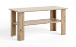 Kohvilaud ADRK Frazio, artisan oak, 100 cm x 55 cm x 58 cm