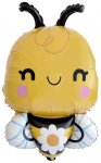 Fooliumist &otilde;hupall erikujuga Flexmetal Cute Bee, must v./kollane v.