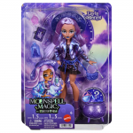Nukk aksessuaaridega Mattel Monster High Moonspell Magic Layla Stone JMB90, 28 cm, violetne v.