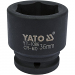 Kuusnurkne l&ouml;&ouml;gipistikupesa Yato YT-1086, 56 mm, 36 mm, 3/4"