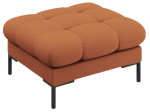 Tumba Cosmopolitan Design Bali Neve 52, must v./telliskivi punane v., 60 cm x 60 cm x 41 cm