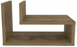 &Ouml;&ouml;kapp Kalune Design Lara 875ZNA3433, oud oak v., 26.8 cm x 45 cm x 22 cm