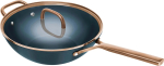 Praepann kaanega Zwilling Milano 1035332, &Oslash; 30 cm, alumiinium/klaas/roostevaba teras, Sinine v.