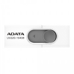 USB m&auml;lupulk Adata UV220, valge v., 64 GB