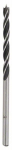 Puur Bosch Wood Drill Bit, puit, sirge, 3 mm x 6 cm
