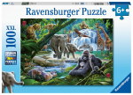 Pusle Ravensburger Jungle Family, 100 tk