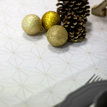 Laudlina ristk&uuml;likukujuline Domoletti Lamatex, valge v., 220 x 140 cm